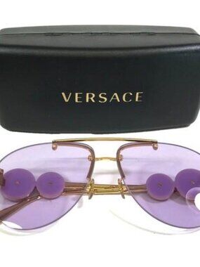 Versace | Accessories | Versace Ve 266 Gold Shield  display picture 3